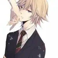 带成熟气质的忧郁伤感卡通男生头像
