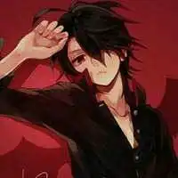 求二次元,帅气男主图
