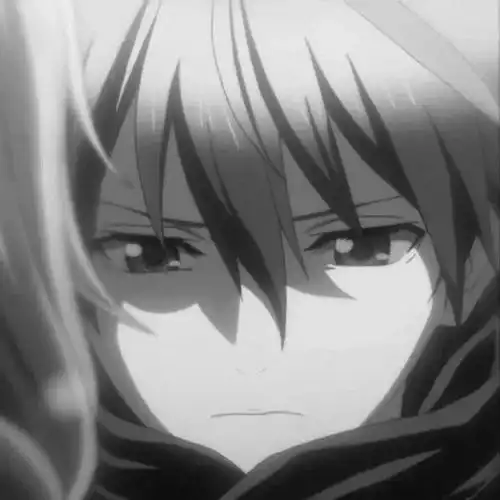 动漫头像丨黑白丧头
