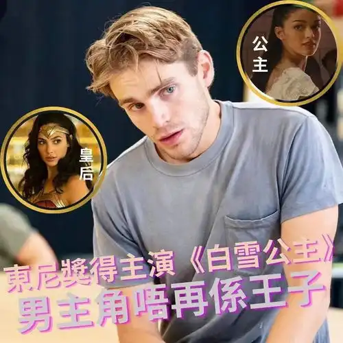 迪士尼公布白雪公主男主角
