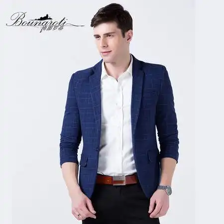 汤河之家春季新款韩版修身西装男时尚男式休闲西装男士西装男外套a图片大全邮乐官方网站

