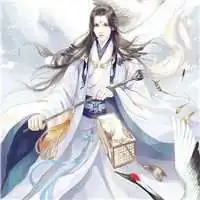 古装漫画美男长发手绘微信头像图片大全

