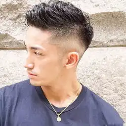 适合亚洲男士的油头,一个字帅

