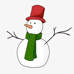 冬季户外雪人插画图片素材其他格式下载动漫人物大全
