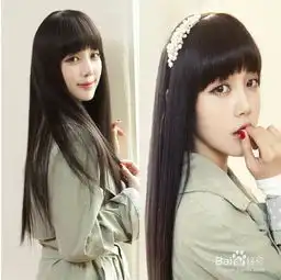 长直发适合什么刘海
