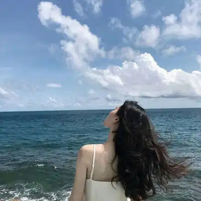 时尚女头像背影霸气唯美侧脸女生头像大全

