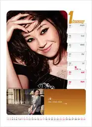 华谊女星齐聚新年日历写真性感集结共贺新年
