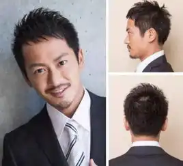 日系职场男士发型散发出成熟又稳重
