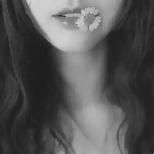 男女头像黑白唯美图片尽