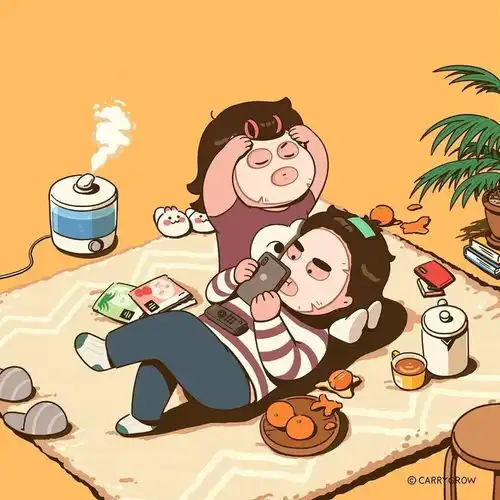 用漫画记录爱情,真的太美好了