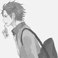 颓废头像男生卡通图片黑白卡通忧伤伤感男生头像
