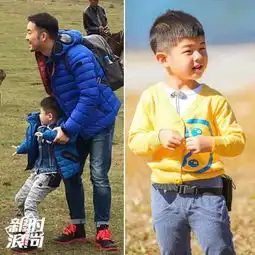 爸爸4回归90后型男奶爸比萌娃还抢镜
