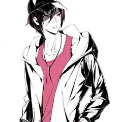 插画动漫二次元头像男
