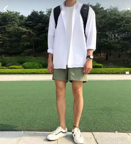 第六课男款白衬衫的搭配
