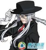 银发动漫帅哥头像
