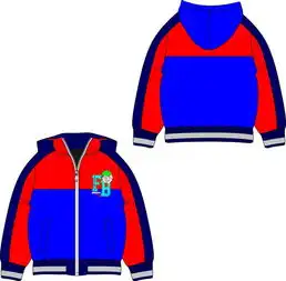 时尚休闲阳光男童外套图片设计素材高清cdr模板下载0.50mb上装大全
