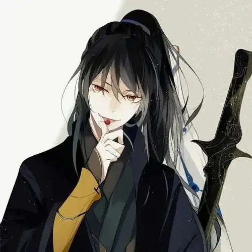 古风男生头像心若浮沉,浅笑安然
