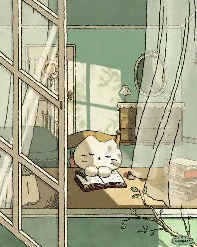 可爱卡通壁纸wb小柴不吃西红柿
