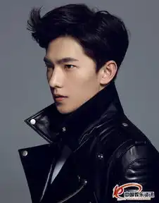 杨洋黑色皮衣时尚大片坚毅的眼神硬汉气质
