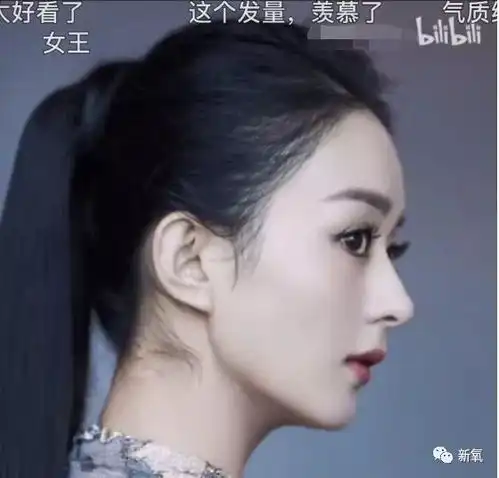 看了这些女明星的侧脸,终于不焦虑了...
