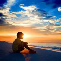 心情豁然开朗男生背影爱也轻微恨也轻微
