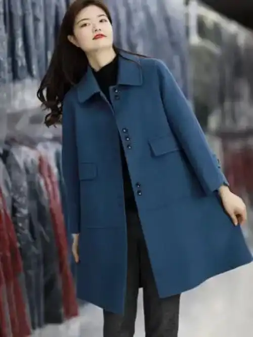 高货双面羊毛大衣清仓啦点击头像进来吧反季清仓双面呢大衣毛呢大衣实力厂家羊毛大衣
