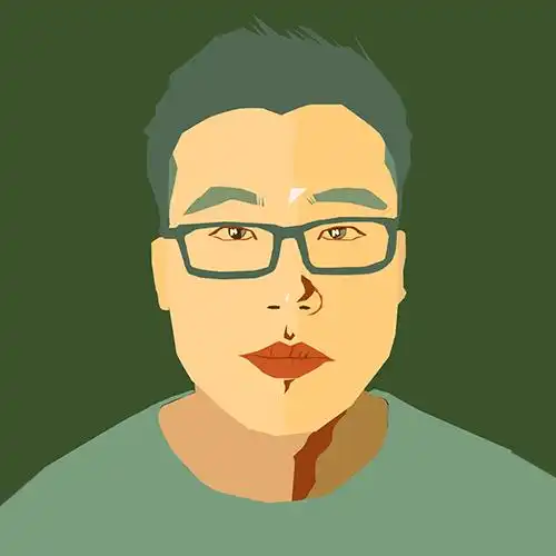 我用勃鲁盖尔的油画颜色,画了一幅自己的头像
