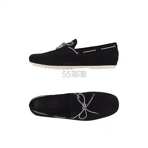 tods男士豆豆鞋开车鞋黑色235约1702元