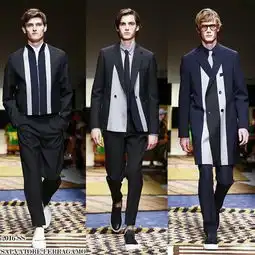 2016春夏米兰男装周花样少年中国风
