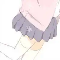 阳光的味道是暖暖的可爱女生卡通头像
