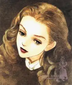 类似的图片,有一点油画风格的漫画女孩,最好是大图
