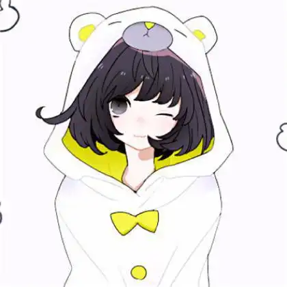 超可爱动漫情侣头像一男一女等待是一生最初的苍老
