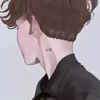 卡通冷淡背影男士伤感头像
