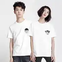 简约白色干净情侣头像女生男生微信头像图片大全
