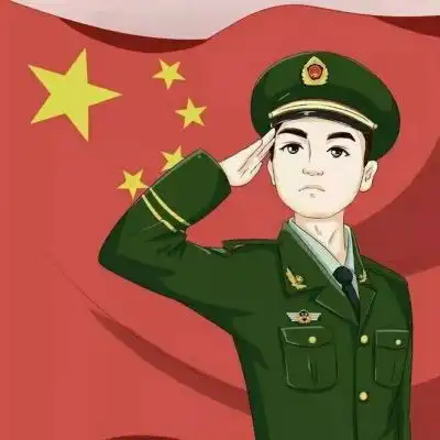 兵哥哥头像帅气军人军旅头像男生卡通图片
