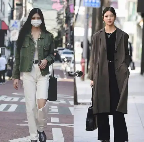 秋冬换季不会穿学学韩风搭配,叠穿出时尚感,颜色大气还显瘦
