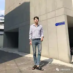 拒绝一成不变看韩国男模用5招,用衬衫穿出有型混搭潮流
