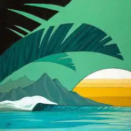 斑斓色彩下,画面流淌着清新
