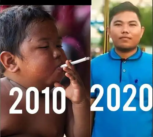 两岁日抽40支烟的印尼男孩16岁的他现状怎么样
