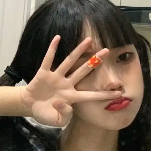 你好再见,女生头像
