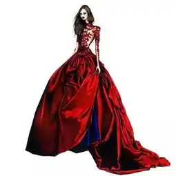 100张史上最美婚纱礼服手绘时装画你会画吗
