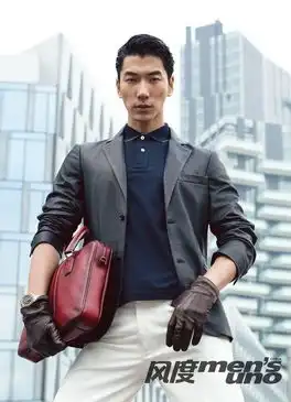 张亮获封国民男神登杂志封面早春造型帅气干练
