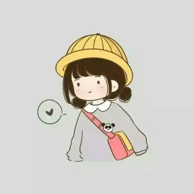 卡通动漫情头一男一女可爱
