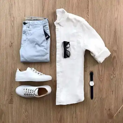 男士白衬衫才是绅士的单品
