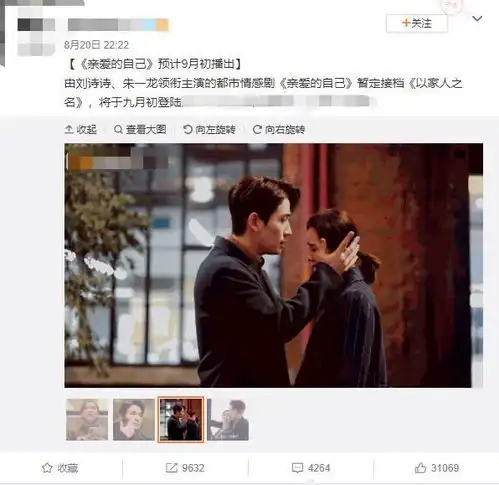 刘诗诗新剧与朱一龙甜蜜靠大腿,还集齐了两大渣男,要素过多

