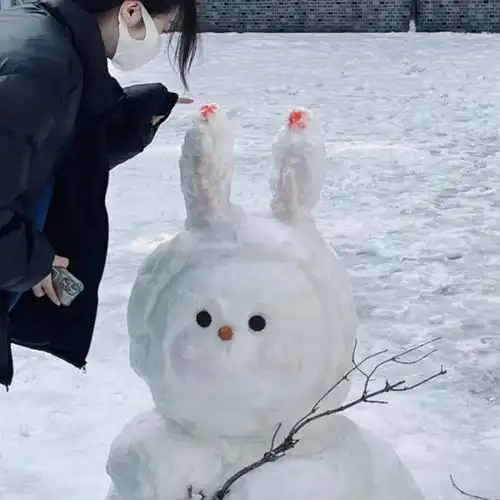 无脸男头像图集雪人