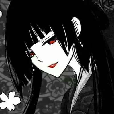 丧系女头动漫黑白黑暗系病娇动漫女头
