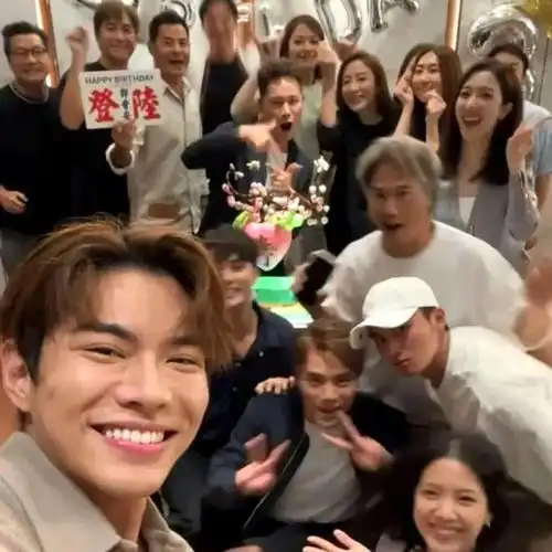 离婚五个月的郭晋安疯狂庆生,果然离婚是成功中年男人的一大幸事
