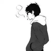 男生叼烟头像高清微信头像图片大全
