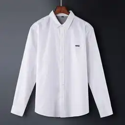 汤河之家2019秋冬男装长袖牛津纺衬衫男士修身纯棉刺绣男式衬衣男新款c
